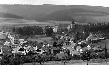 Grafschaft mit Kloster Grafschaft im Juli 1934