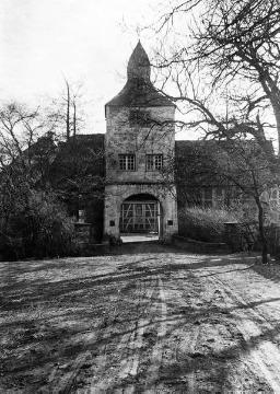 Wasserburg Haus Niering, Torhaus, Ansicht um 1917? Vgl. 08_433