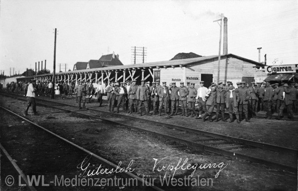 03_3931 Aus privaten Bildsammlungen: Slg. Niemöller - Gütersloh zur Zeit des Ersten Weltkrieges