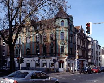 Wohn- und Geschäftshaus in Gelsenkirchen-Bismarck, erbaut 1902 - heute türkisches Kebap-Haus, Bismarckstraße Ecke Ottostraße