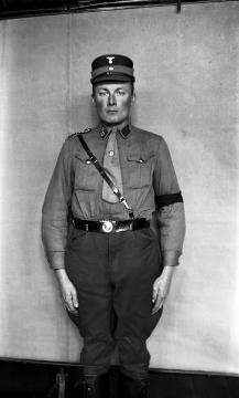 Anton Brunert in SA-Uniform, 1935