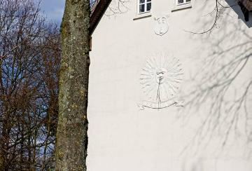 Sonnenuhr am Torhaus von Burg Lüdinghausen