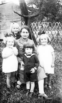 Lehrerfamilie Sommer in Reiste 1931
