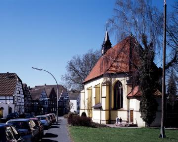 Alte Pfarrkirche St. Maria Magdalena in Datteln-Horneburg, 2012. Historische Vergleichsaufnahme siehe Bild 08_24.