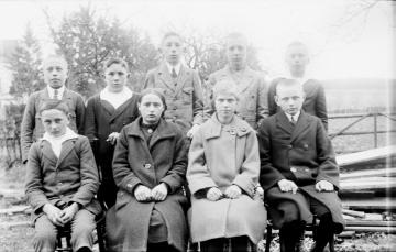 Schule Wormbach - Schulentlassung 1928