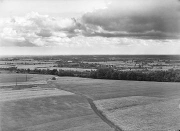 Aussicht vom Longinusturm bei Nottuln (Richtung Süden), 1937.
