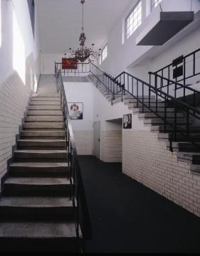Künstlerzeche "Unser Fritz", 1963 wurden dort die ersten Ateliers eingerichtet: Eingangsbereich