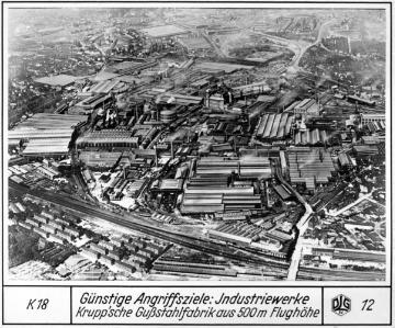 Luftschutz 1933: Industriewerke Krupp als mögliches Ziel feindlicher Luftstreitkräfte