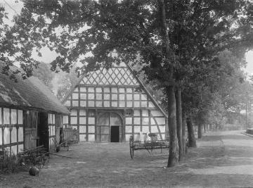 Bauernhof in Voltlage, Juli 1924.