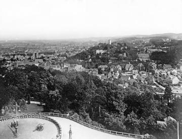 Blick vom Johannisberg auf die Stadt