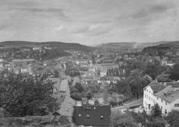 Ansicht von Siegen, Juli 1953.