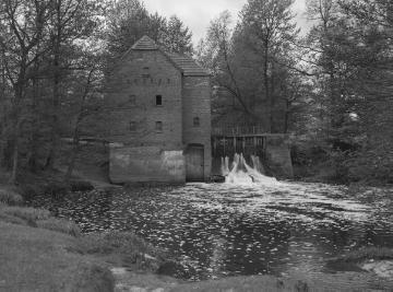 Mühle an der Vechte bei Wettringen, 1938.