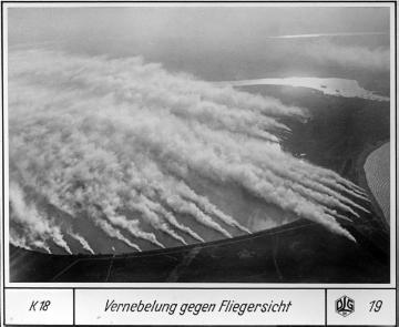 Luftschutz 1933: Großräumige Vernebelung zum Schutz vor feindlichen Luftangriffen