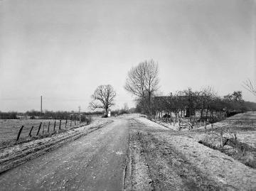Horstmarer Landweg bei Münster, März 1954.