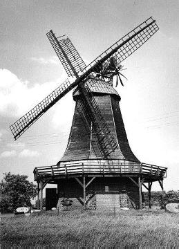 Die Meßlinger Windmühle, erbaut 1843
