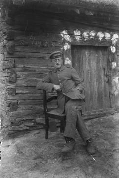 Erster Weltkrieg [Original ohne Angaben, undatiert]: Soldat Hermann Reichling