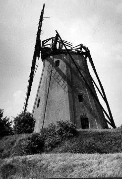 Ruine der Windmühle in Großenheerse, erbaut um 1860