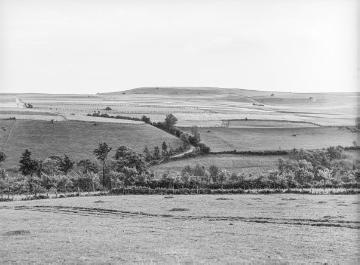 Landschaft bei Grundsteinheim, 1936.