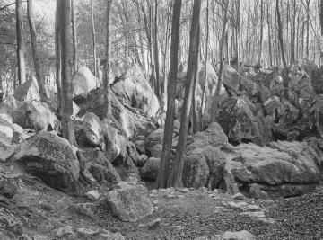 Das Felsenmeer bei Hemer, 1929.