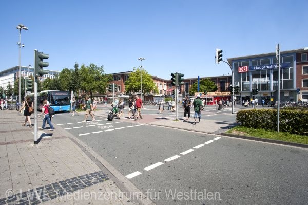 11_3375 Städte Westfalens: Münster - Hauptbahnhof und Bahnhofsviertel