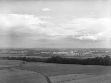 Aussicht vom Longinusturm bei Nottuln (Richtung Süden), 1937.