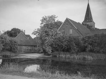 Dorfteich in Nienberge, 1935.