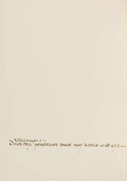 Begleittext aus einem Fotoalbum des Jugendherbergswerkes Saarland für Richard Schirrmann zum 80. Geburtstag 1954