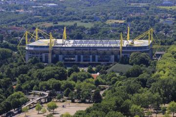 Blick vom Floriantum auf den Signal-Iduna-Park bzw. das BVB-Stadion