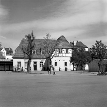 Die Mauritz-Schule ('Alte Volksschule') nähe Kapitelstraße, ehemalige Dechanei