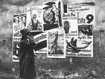 Weimarer Republik: Wahlplakate zur Reichstagswahl, 1932 