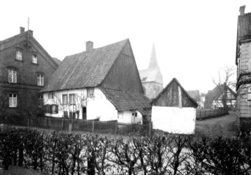 Hamm - Ortsteil Mark mit Dorfkirche. Undatiert