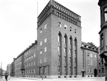 Polizeipräsidium Hamm, Hohe Straße 80. Undatiert, um 1930.