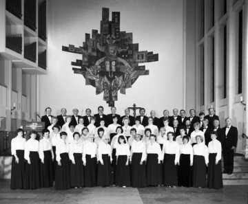 Chor der St. Pankratius-Kirche, Hamm-Bockum-Hövel, 1990.
