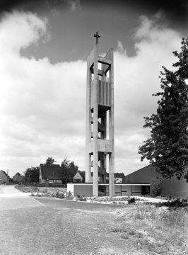 Auferstehungskirche, Bockum-Hövel, eingeweiht am 6. Oktober 1963.