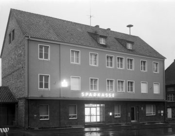 Amtssparkasse in Pelkum. Undatiert, um 1965.