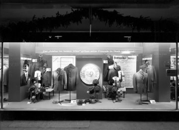 50 Jahre Grüter & Schimpff, Hamm, 1969 - Modehaus für Qualitätsbekleidung zu Niedrigpreisen, gegründet 1919, ab 1958 ansässig in der Weststraße 51-53.