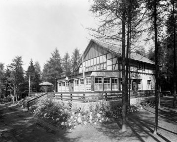 Gaststätte "Waldbühne" - Hamm, September 1938.