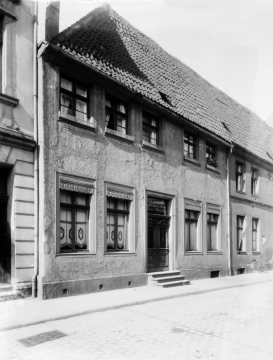 Handwerksbetrieb Gebr. A. u. G. Bellwinkel - Glaser, Anstreicher, Maler und Tapezierer. Hamm, Brüderstraße 49. Undatiert, 1920er Jahre [?]