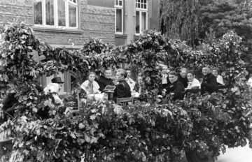 Heimatfest in Delbrück, um 1952