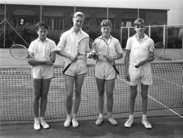 Windsor Boys' School, Hamm - Tennisteam, 1961. 
