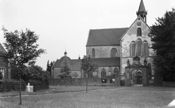 Abteikirche Marienfeld, Kirche des ehemaligen Zisterzienserklosters (1185-1803), seit 1804 Pfarrkirche Mariae Empfängnis. Undatiert.