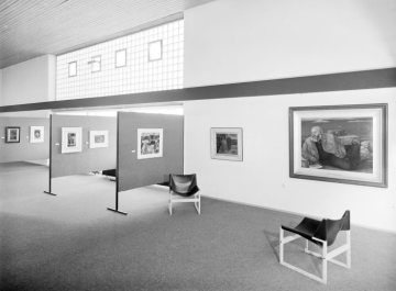 Ausstellung des Malers Eberhard Viegener (1888-1967) - Wilhelm-Morgner-Haus, Soest, 1966.