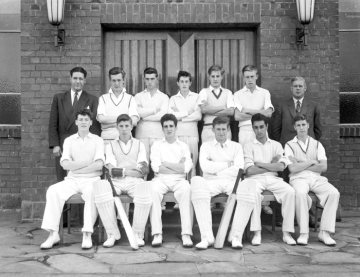 Windsor Boys' School, Hamm - Cricketmannschaft, 1958.