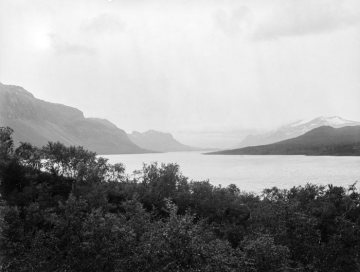 Dr. Hermann Reichling, Forschungsexkursionen: Schweden, Juli 1926 - Nationalpark Stora Sjöfallet bei Saltoluokta, Nordschweden.
