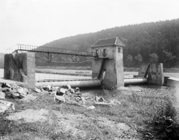 Wasserwerk an der Ruhr bei Wickede, undatiert