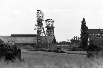 Industriemuseum Zeche Zollern, Dortmund - Kulisse im Juli 1988.