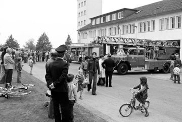 Feuerwehr Castrop: Feier des 50-jährigen Jubiläums im Juli 1977.