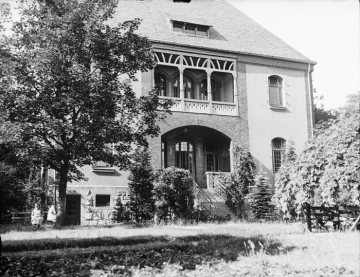 Patientenhaus, Provinzial-Heilanstalt Warstein: Haus 10 (Südseite), Frauen/Abteilung M (später Haus 21). Undatiert.