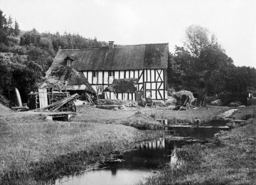 Wassermühle bei Nepthen-Helgersdorf - undatiert, 1900/1910