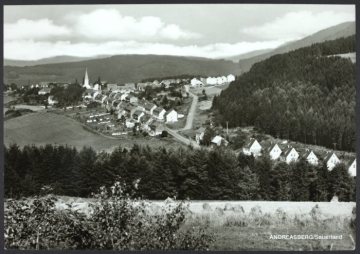 Blick auf Neu-Andreasberg (Gemeinde Bestwig), undatiert (1960er Jahre?)
